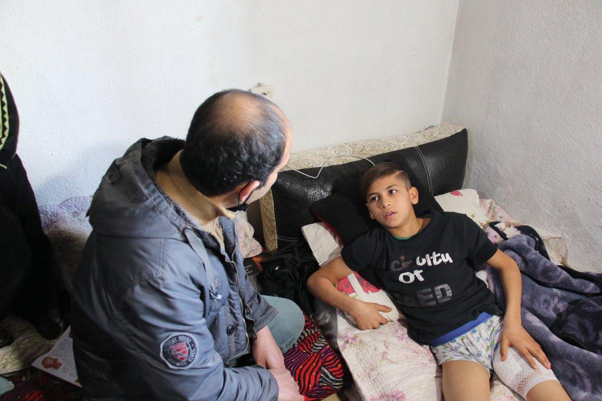 Ankara'da köpeğin saldırdığı çocuk: Bacağımdan et kopardılar