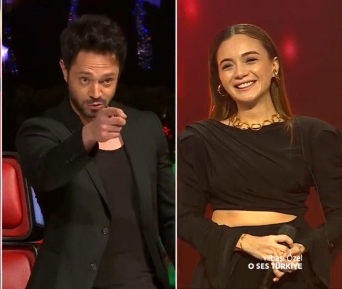 Murat Boz ile Damla Sönmez sahnede yakınlaştı