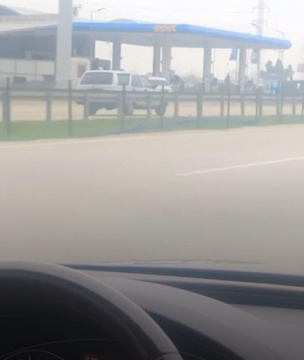 Bursa'daki sürücü, kilometrelerce ters yönde araç kullandı