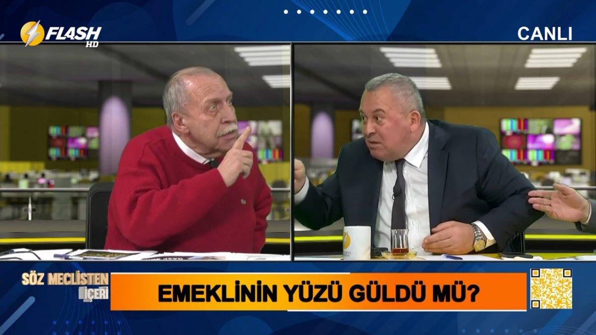 Canlı yayında Cemal Enginyurt - Yaşar Okuyan kavgası