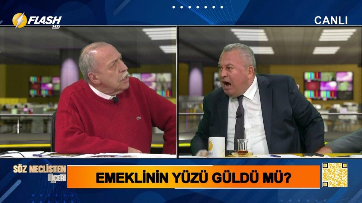Canlı yayında Cemal Enginyurt - Yaşar Okuyan kavgası