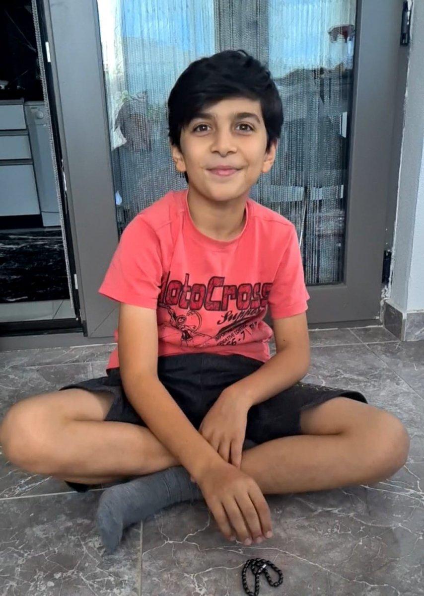 Ankara'da köpek saldırısına uğrayan Enes'in son hali yürek burktu