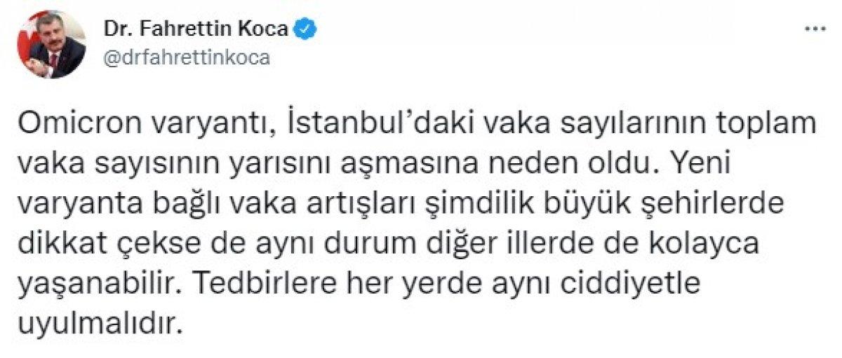 4 Ocak Türkiye'de koronavirüs tablosu