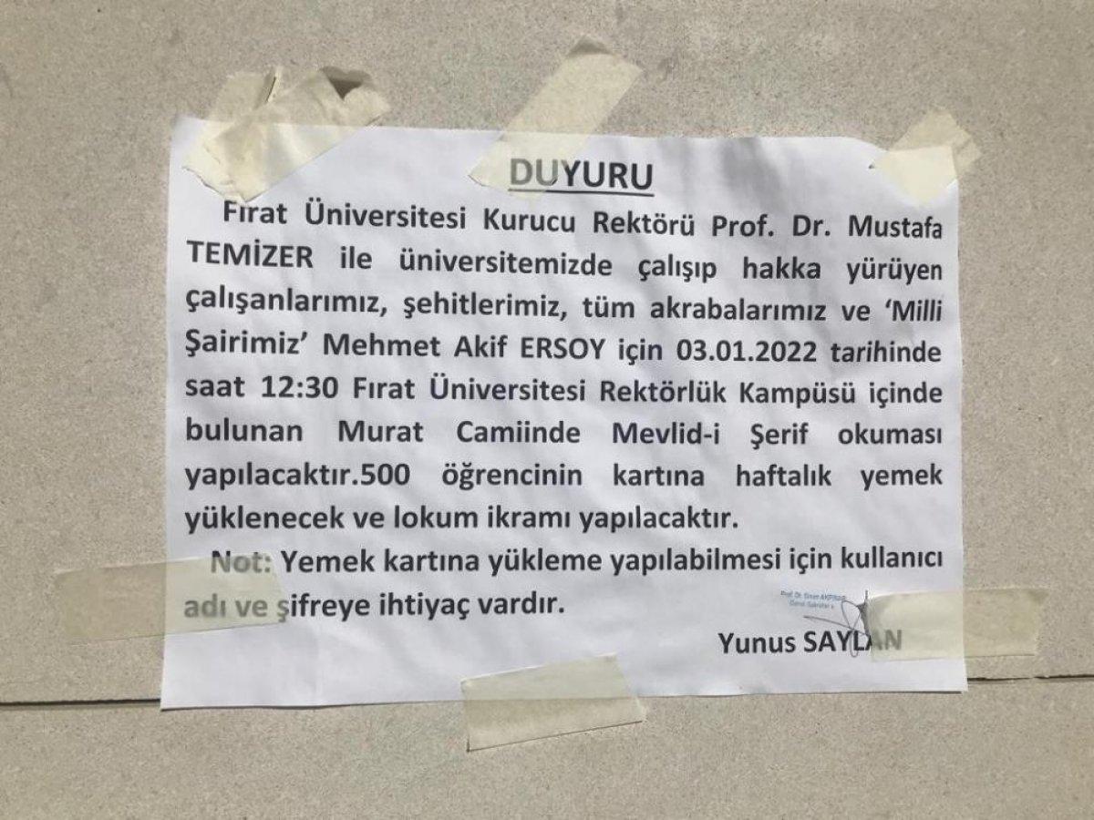 Elazığ'da sigarayı bırakan adam, öğrencilere yemek fişi dağıtıyor