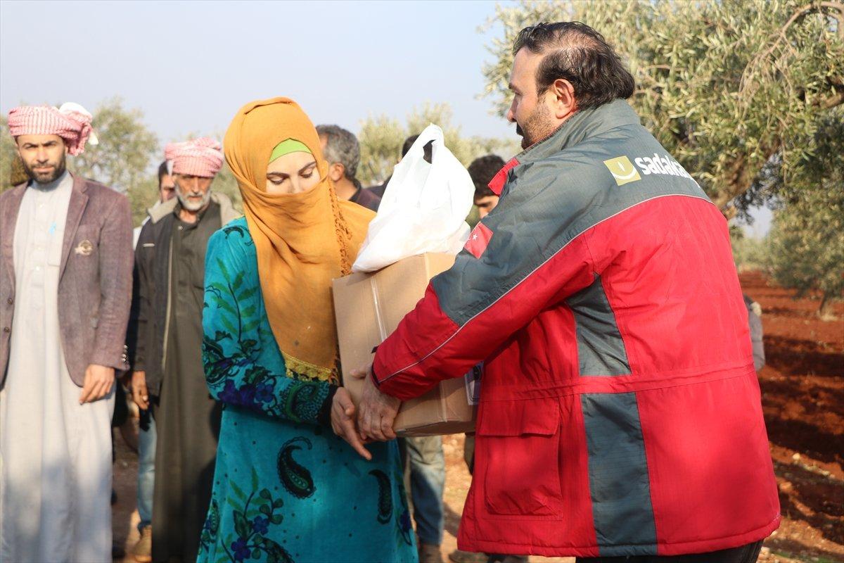 Sadakataşı, İdlib'de cami ve okul açtı