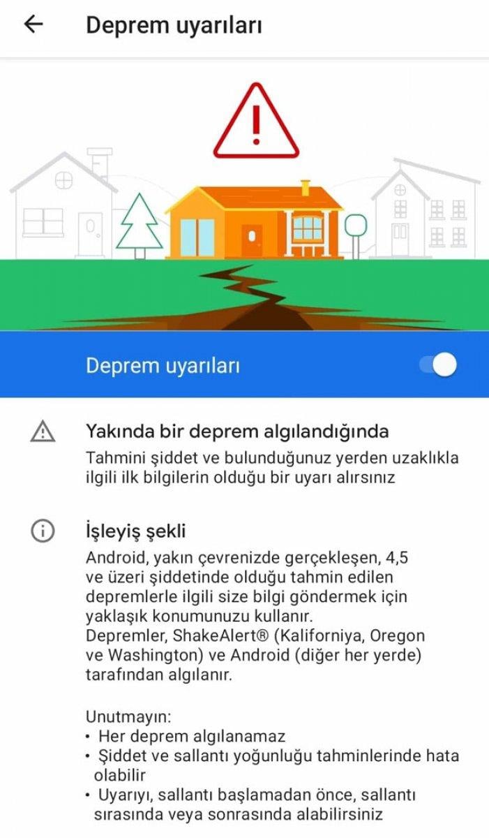 Hayat kurtarır: Google deprem erken uyarı sistemi nasıl açılır?