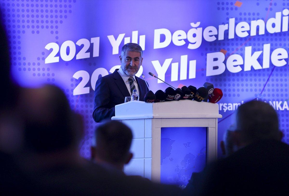 Nureddin Nebati, MÜSİAD yönetimiyle bir araya geldi