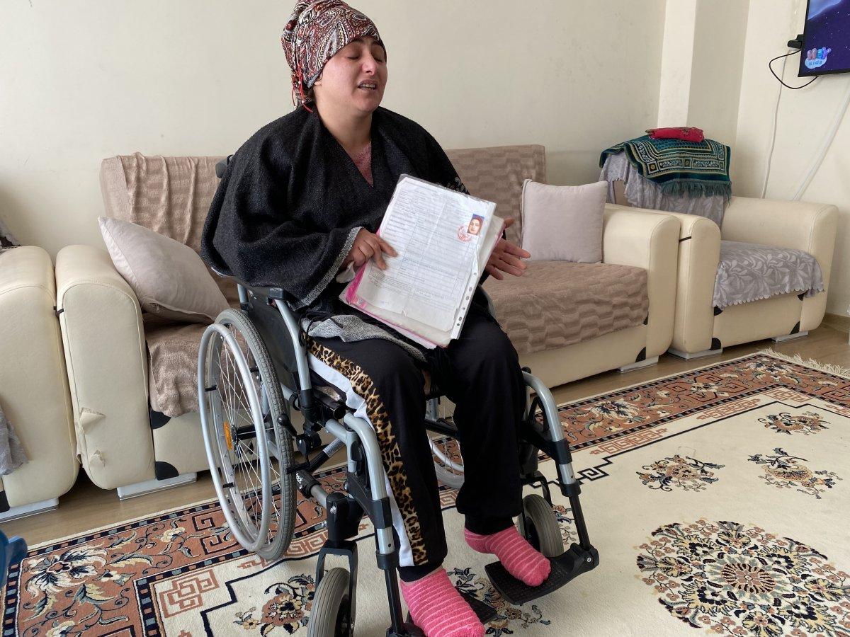 Niğde'de eski eşi tarafından vurulup felç olan kadının bakım parası kesildi