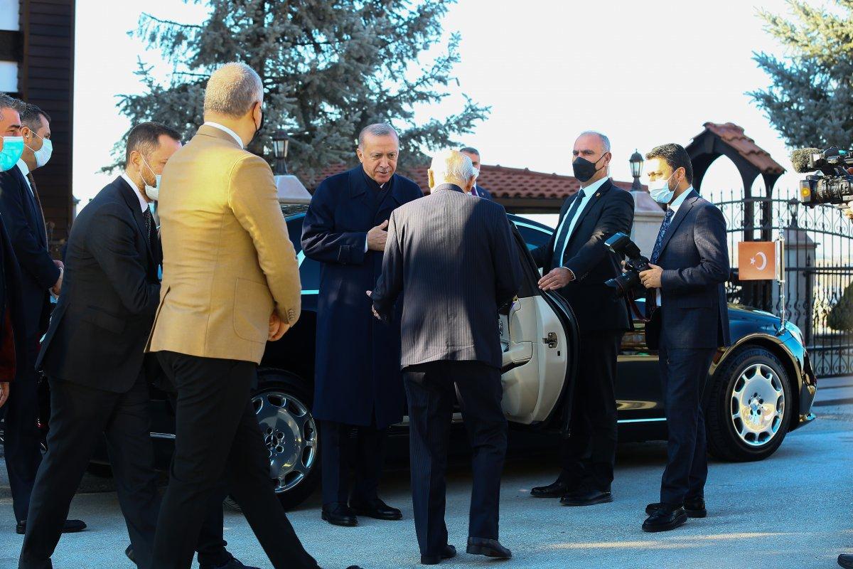 Cumhurbaşkanı Erdoğan- Devlet Bahçeli görüşmesi