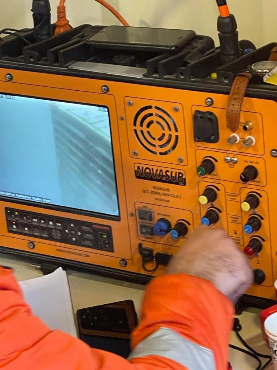 Hatay’da denize düşen dinamit yüklü konteyner, 4 günde çıkarıldı