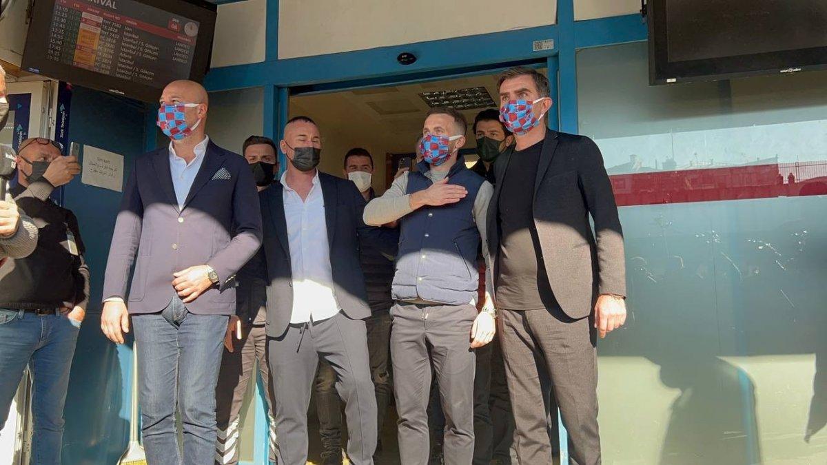 Edin Visca, Trabzon'a geldi