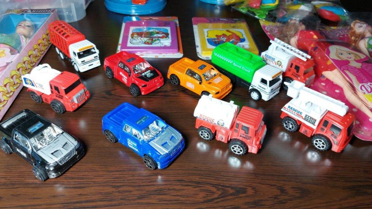 Samsun'da mahkemelik oldukları kişiyle çocuk yuvasına 'oyuncak' alarak uzlaştılar