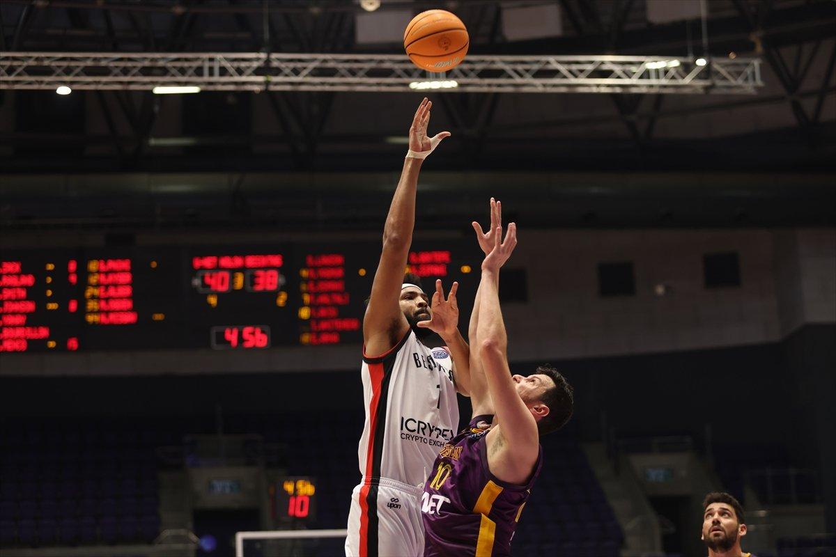 Beşiktaş Şampiyonlar Ligi play-in turu ilk maçında Hapoel U-Net Holon'u yendi