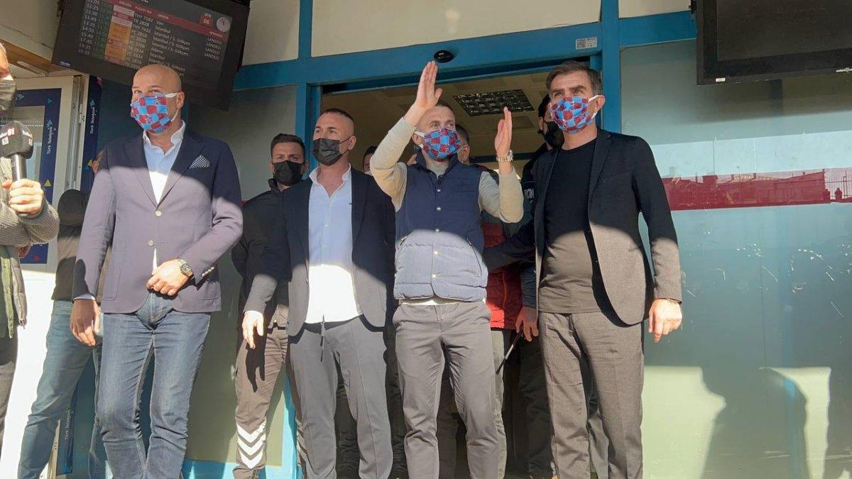 Edin Visca, Trabzon'a geldi