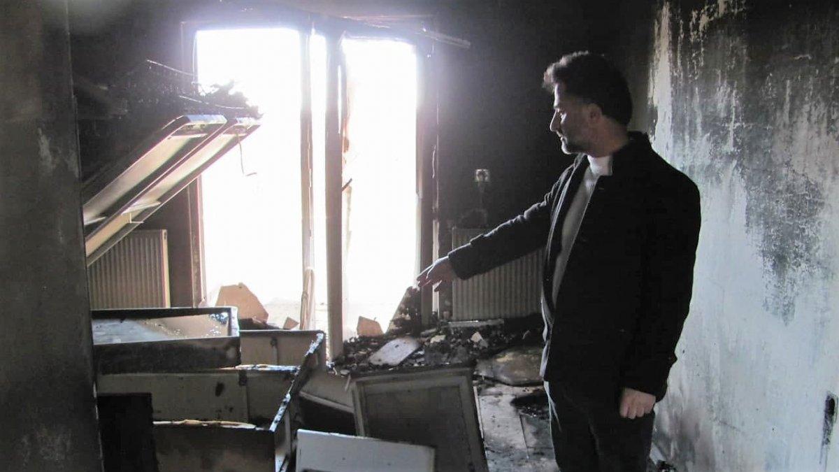 Tokat'ta kaplıcada çıkan yangında kundaklama iddiası