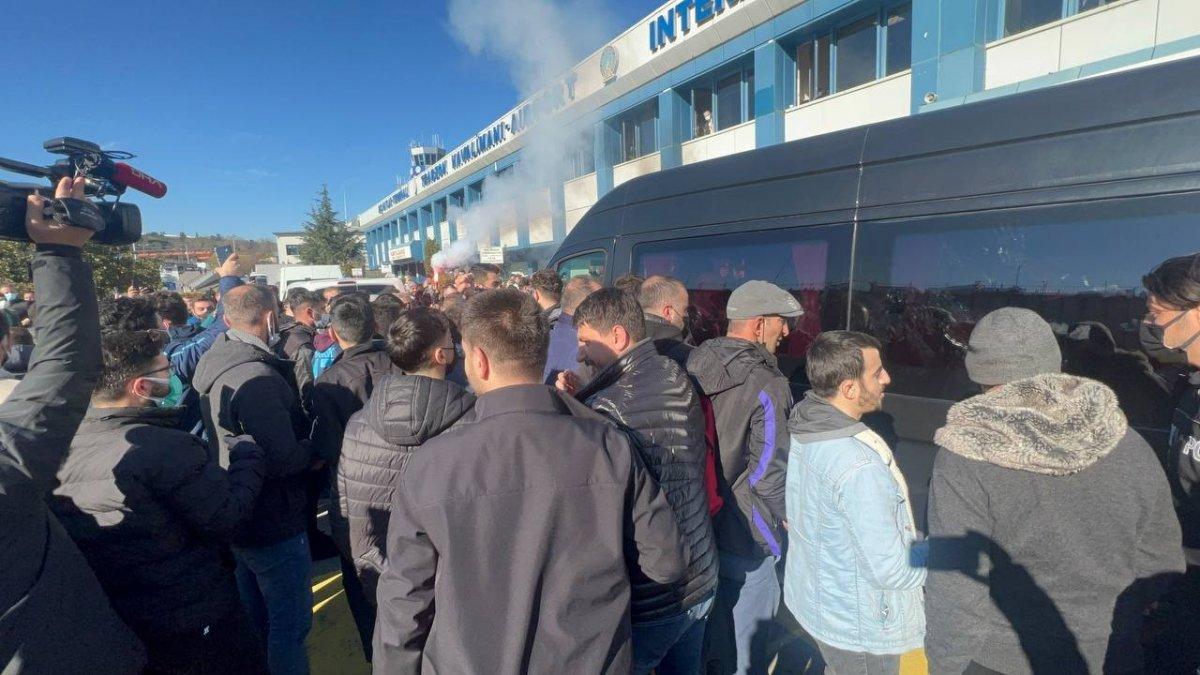 Edin Visca, Trabzon'a geldi