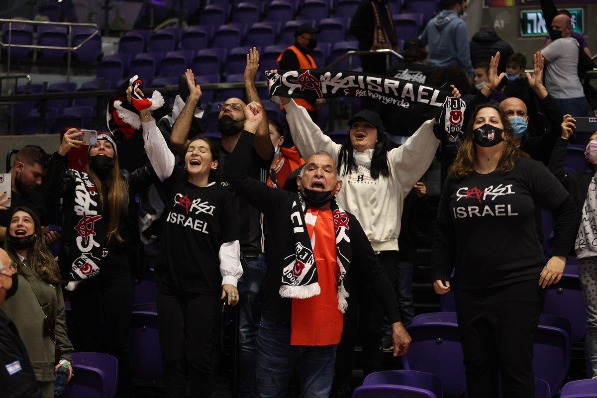 Beşiktaş Şampiyonlar Ligi play-in turu ilk maçında Hapoel U-Net Holon'u yendi