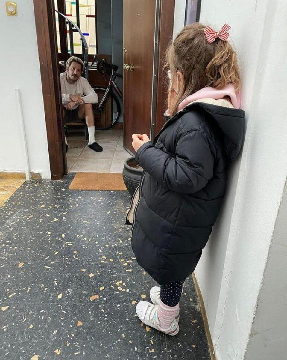 Uraz Kaygılaroğlu, kızıyla buluştu