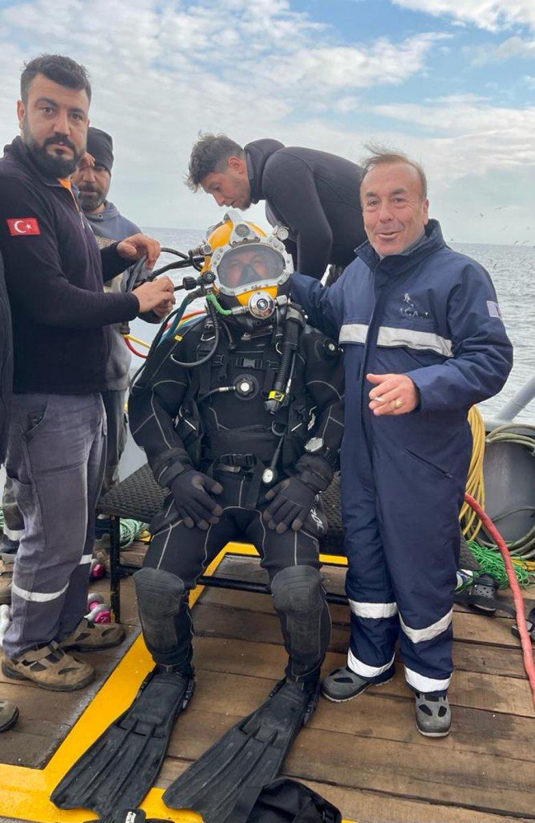 Hatay’da denize düşen dinamit yüklü konteyner, 4 günde çıkarıldı