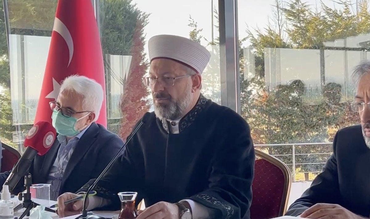 Ali Erbaş: Deizm araştırmalarımızda orana bile girmiyor