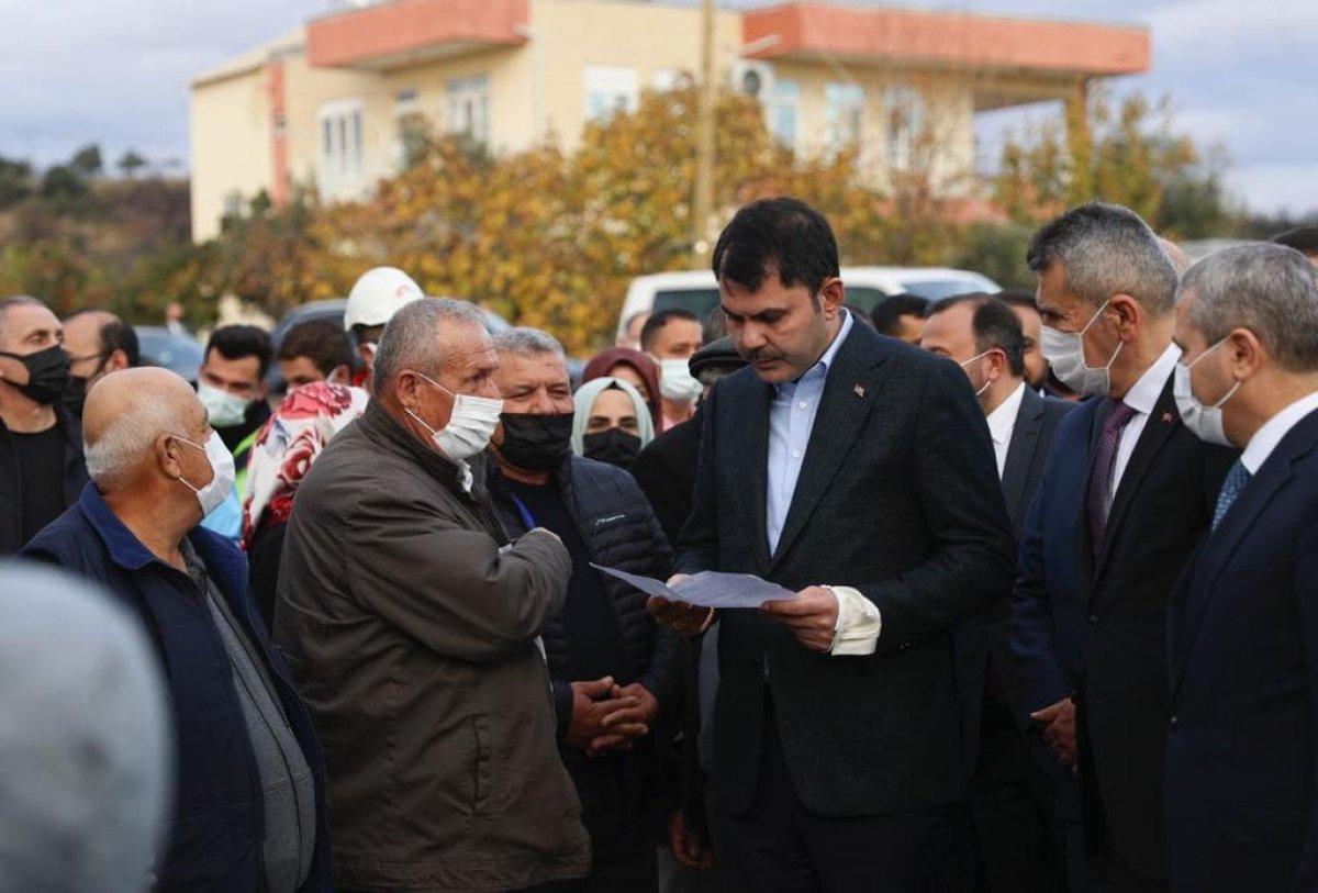 Murat Kurum: 2-3 ay içinde evler etap etap teslim edilecek