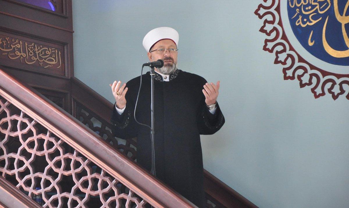 Ali Erbaş: Gençlere sahip çıkın