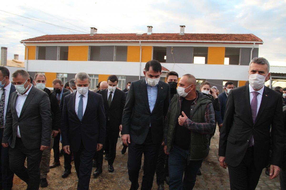 Murat Kurum: 2-3 ay içinde evler etap etap teslim edilecek