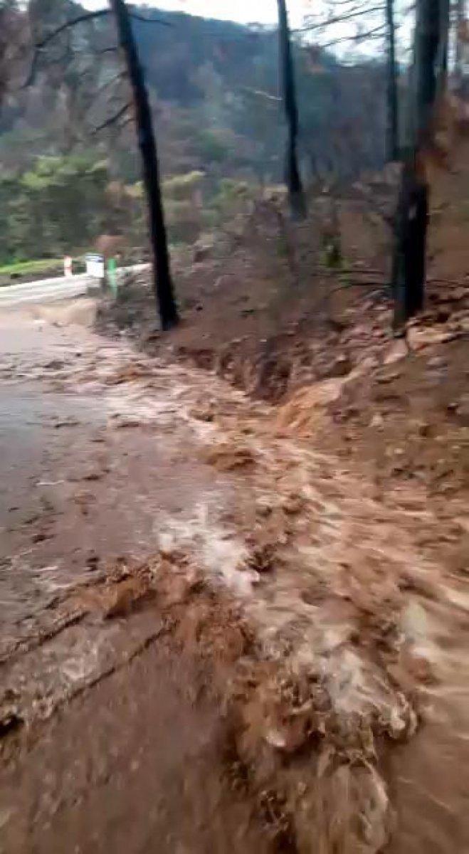 Marmaris'te metrekareye 62 kg yağış düştü