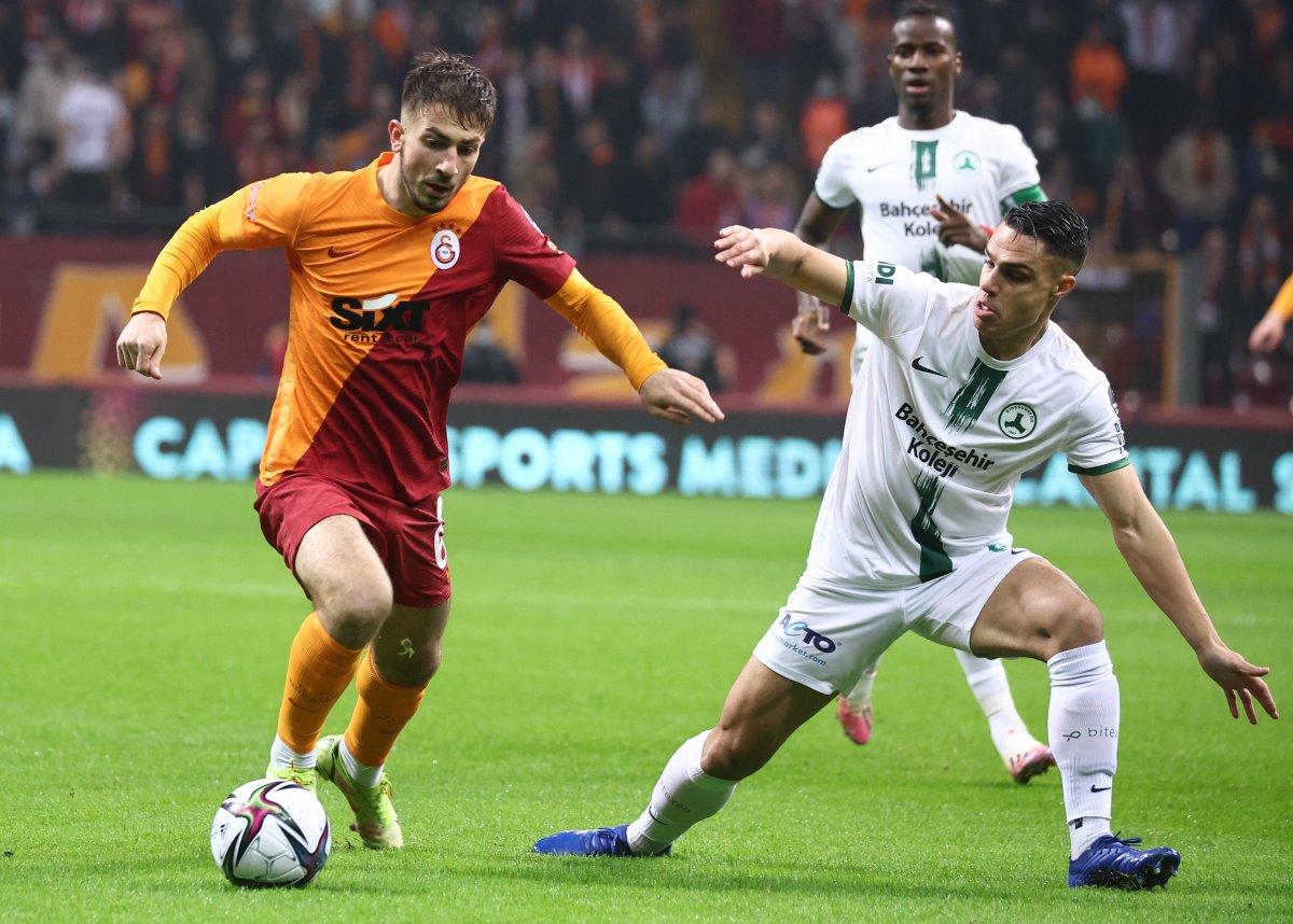 Galatasaray, Giresunspor’a tek golle mağlup oldu