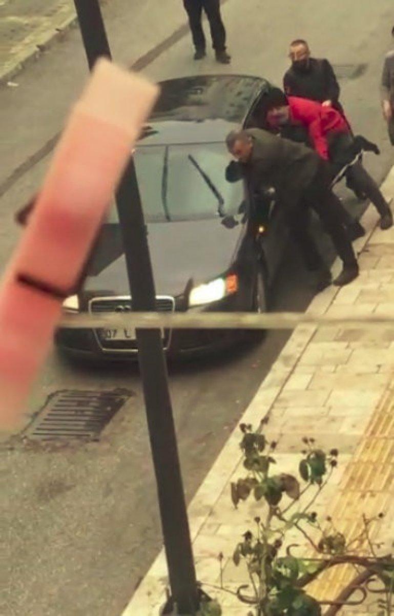 Antalya'da hapis cezası olan şahsın ailesi polise zorluk çıkardı