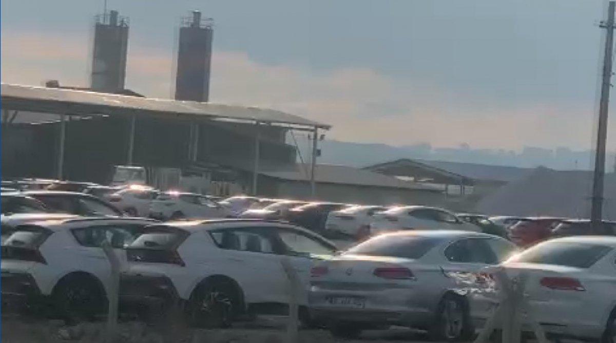 Ankara'da stoklanan araçlar ortaya çıktı