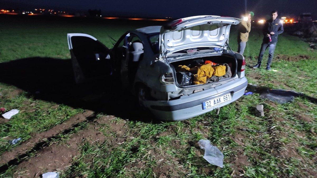 Mardin'de otomobil devrildi: 1 ölü 4 yaralı