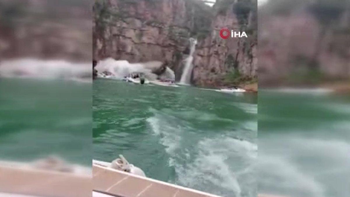 Brezilya'da dev kaya parçası turistlerin üzerine düştü: 8 ölü