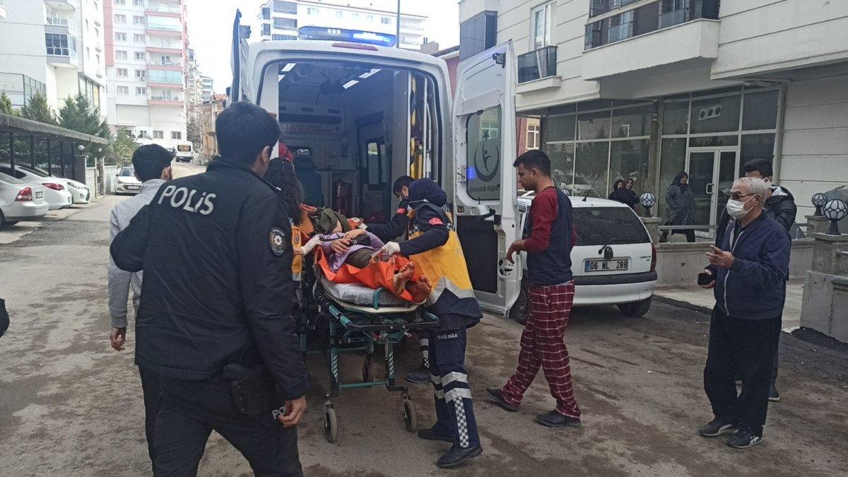 Kırıkkale'de tartıştığı eşini bacağından yaraladı