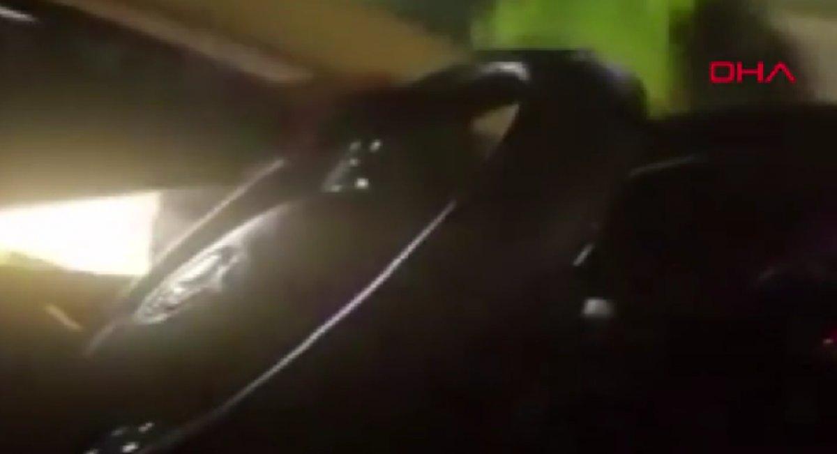 Beşiktaş'ta değnekçi suçüstü yakalandı