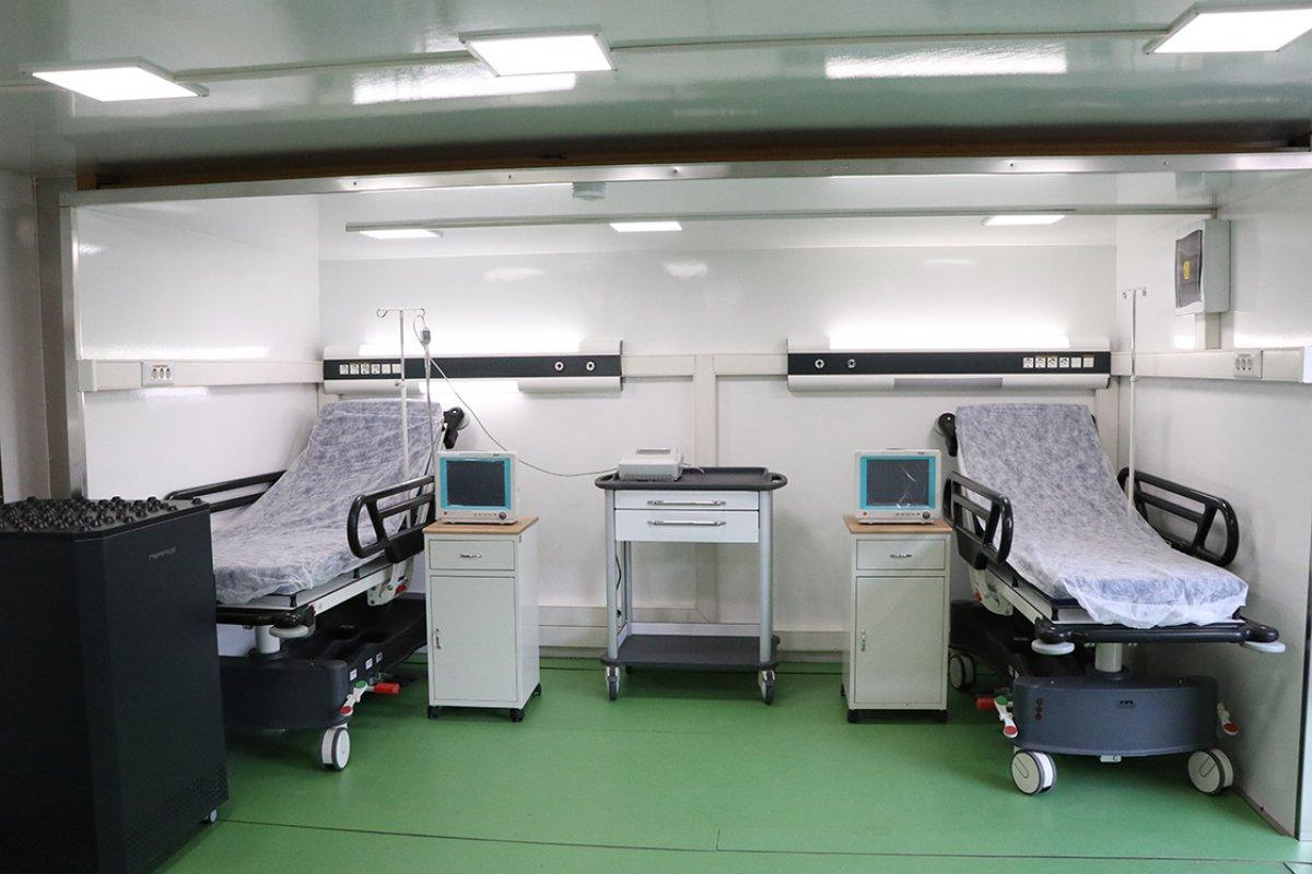 TSK'dan NATO standartlarında 30 dakikada kurulabilen seyyar sahra hastanesi