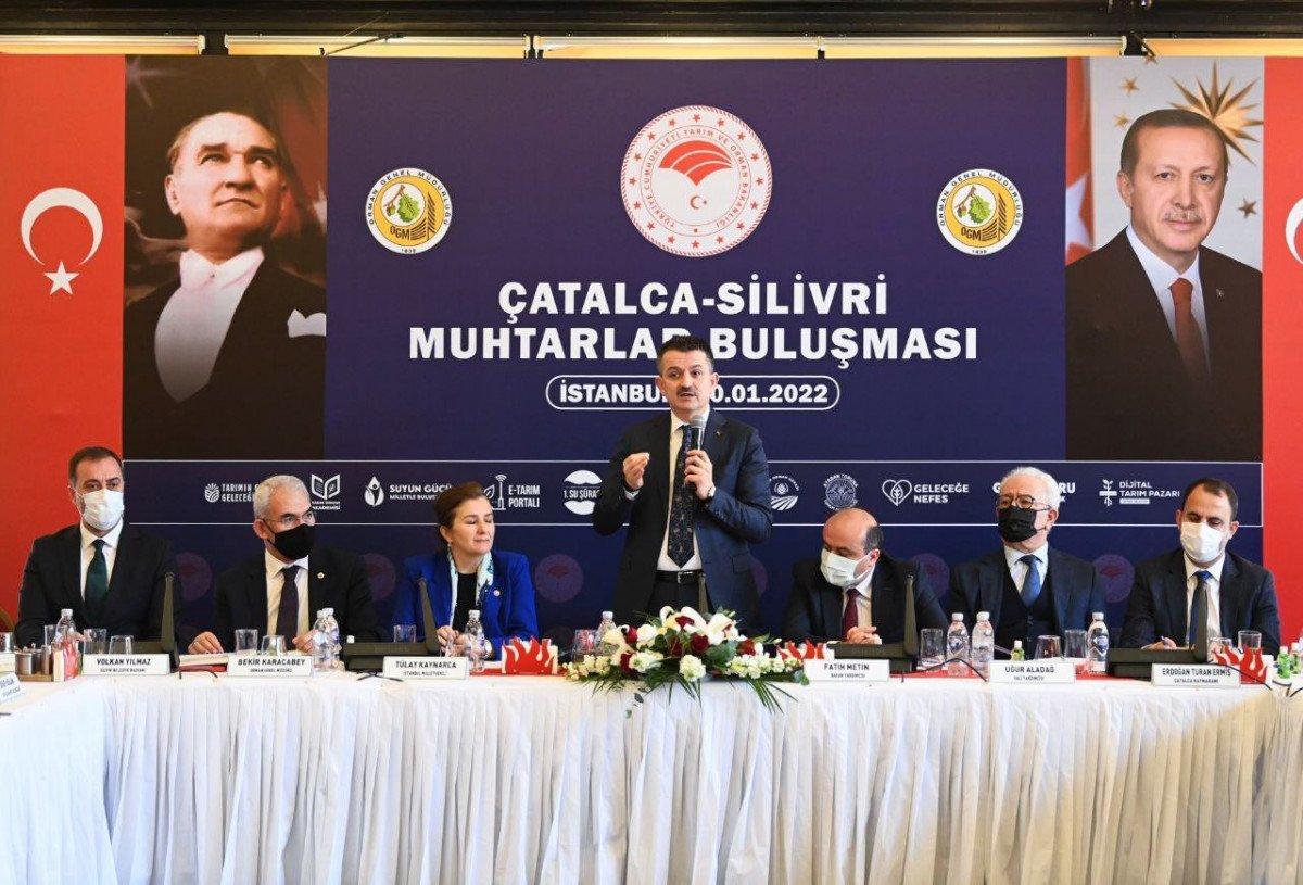 Bekir Pakdemirli: 55 helikopterle yangın sezonuna giriyor olacağız