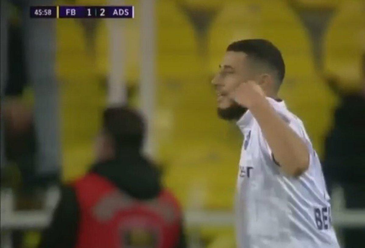 Belhanda'dan gol sonrası 'Fener ağlama' sevinci
