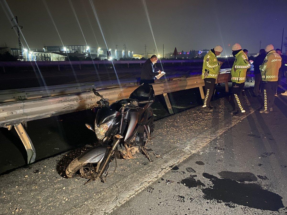 Tekirdağ'da genç kız, kontrolden çıkan motosiklette can verdi