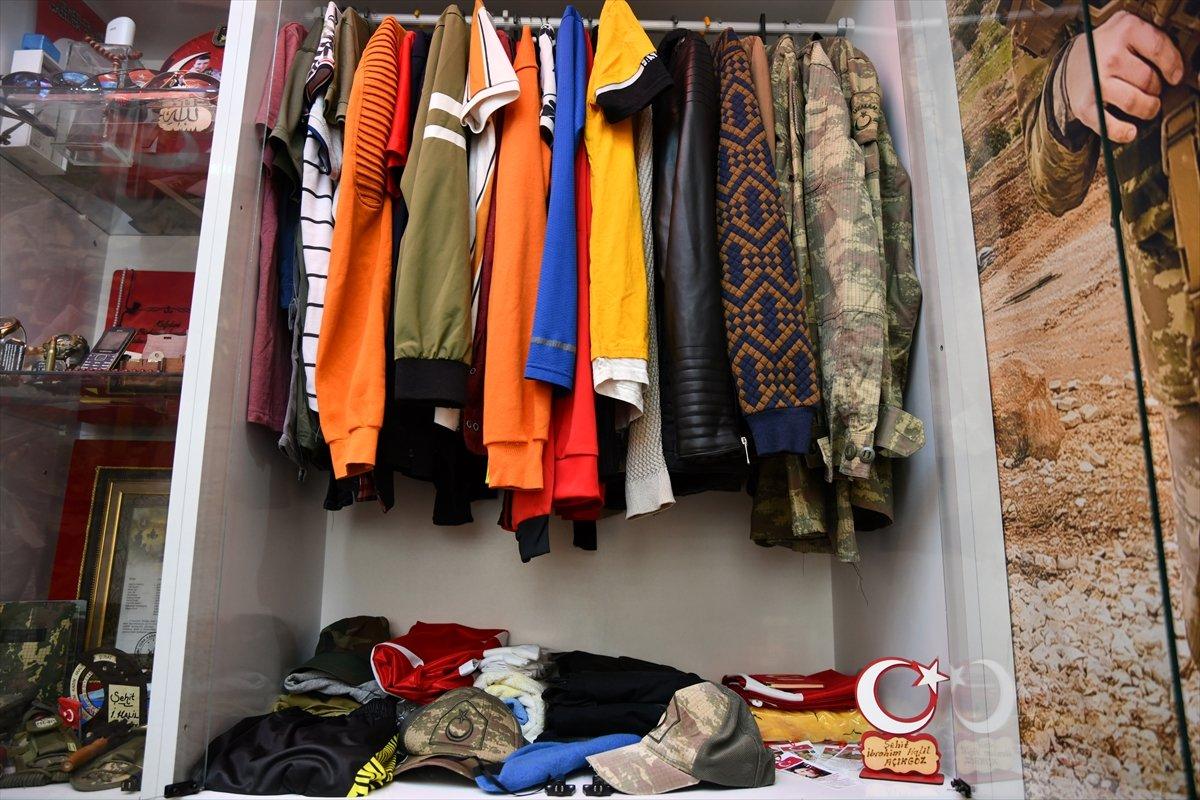 Gaziantep'te şehit düşen oğlunun hatıraları odasında yaşatılıyor