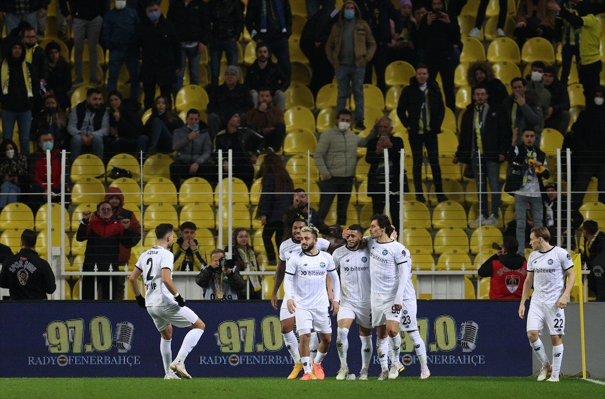 Fenerbahçe, Adana Demirspor'a mağlup oldu