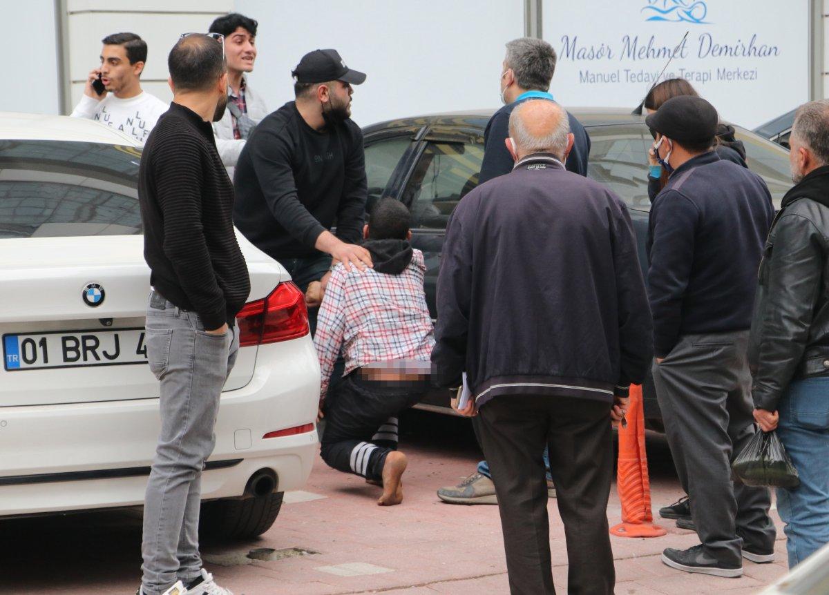 Adana'da marketten hırsızlık yapan çocuk, ortalığı karıştırdı