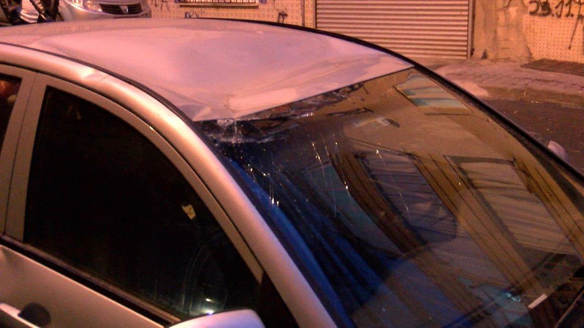 Sultangazi'de babasının darbettiği çocuk balkondan atladı