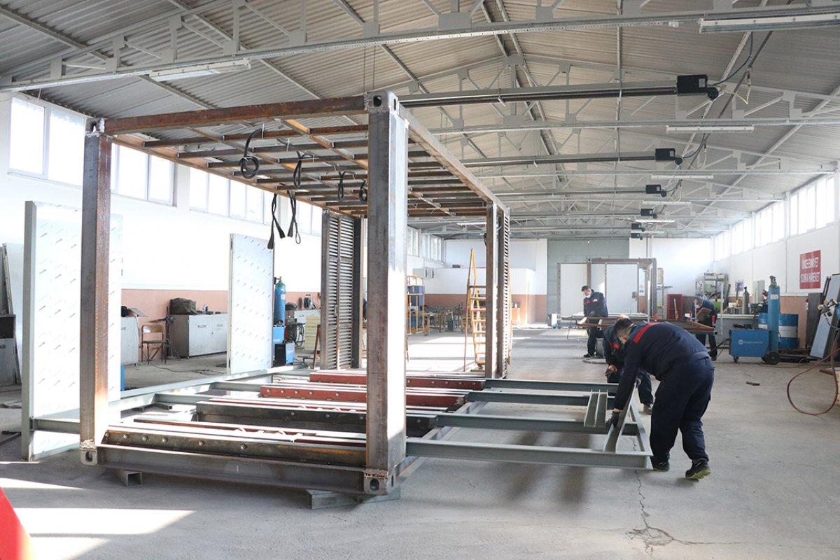 TSK'dan NATO standartlarında 30 dakikada kurulabilen seyyar sahra hastanesi