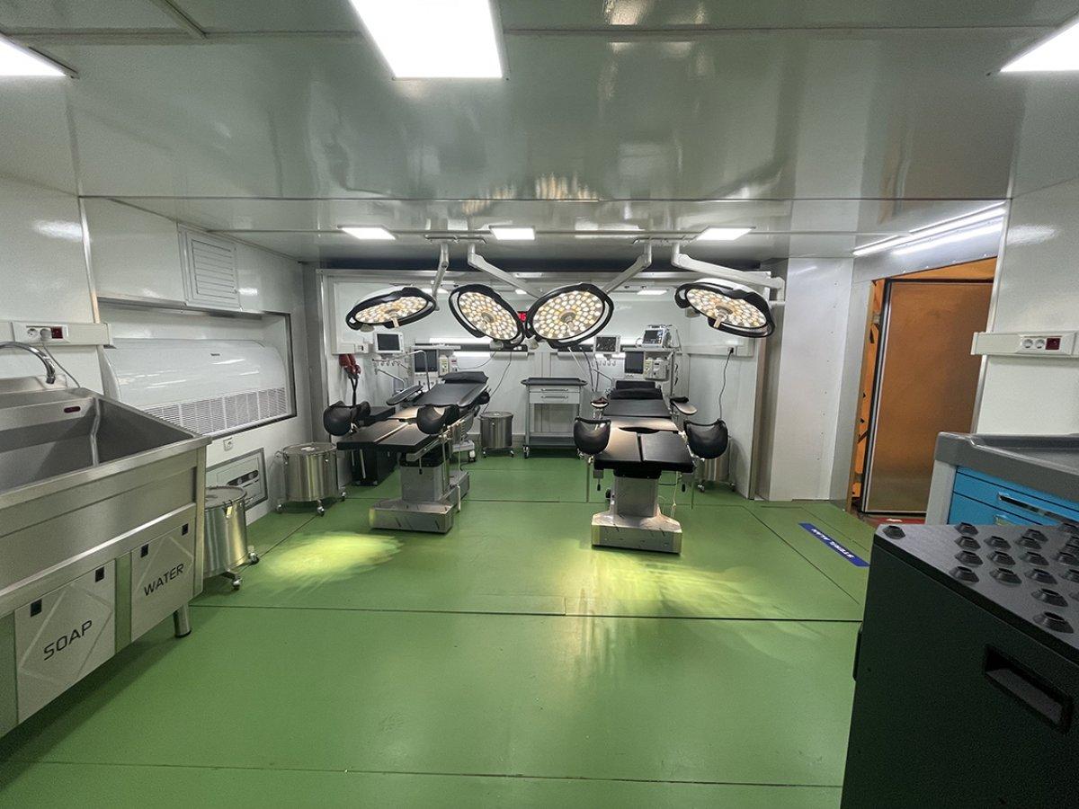 TSK'dan NATO standartlarında 30 dakikada kurulabilen seyyar sahra hastanesi