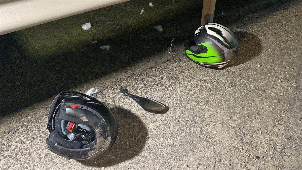 Tekirdağ'da genç kız, kontrolden çıkan motosiklette can verdi