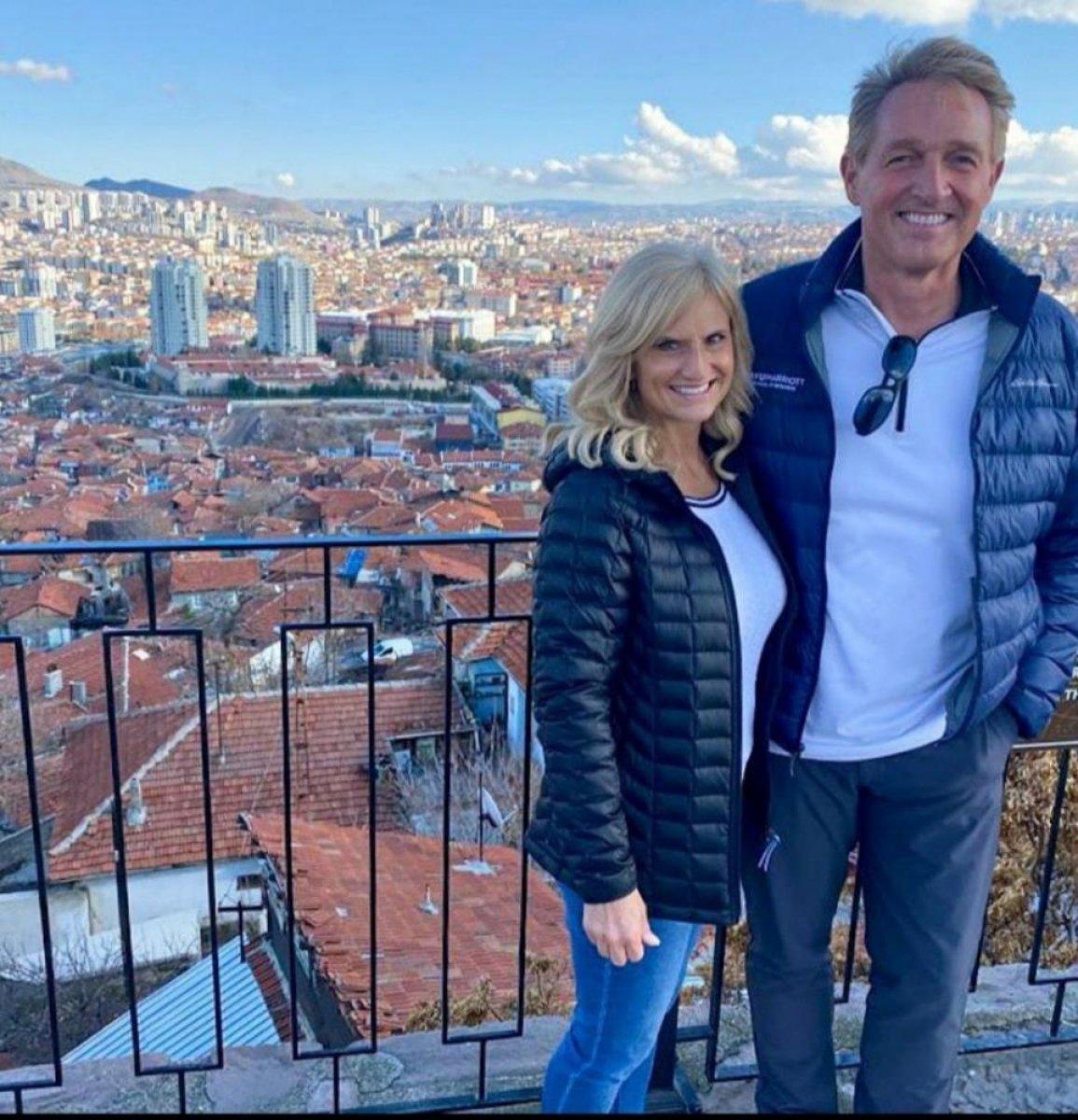 Yeni ABD Büyükelçisi Jeff Flake ve eşi  Ankara turunda