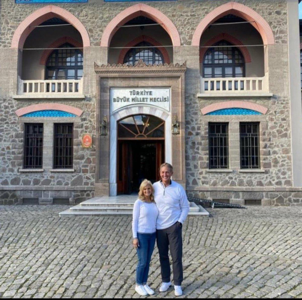 Yeni ABD Büyükelçisi Jeff Flake ve eşi  Ankara turunda