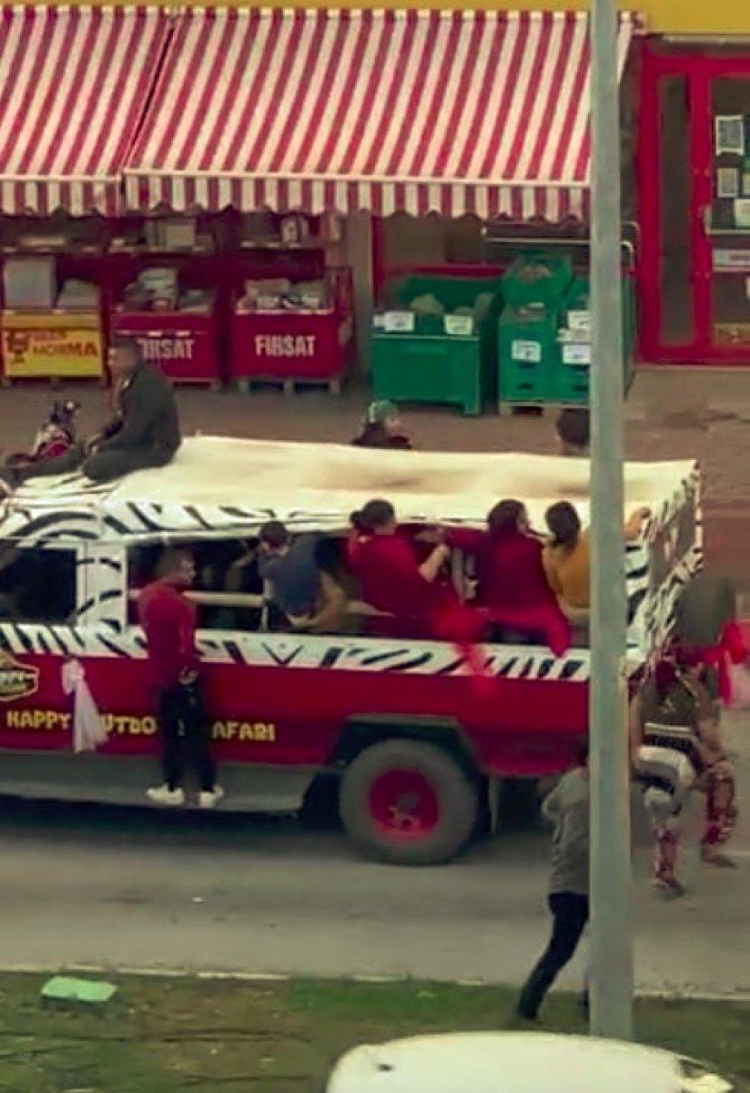 Antalya'da konvoy terörü