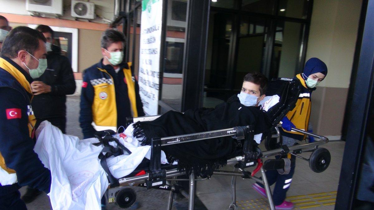 Kocaeli’de, 13 yaşındaki çocuk yorgun mermi ile vuruldu